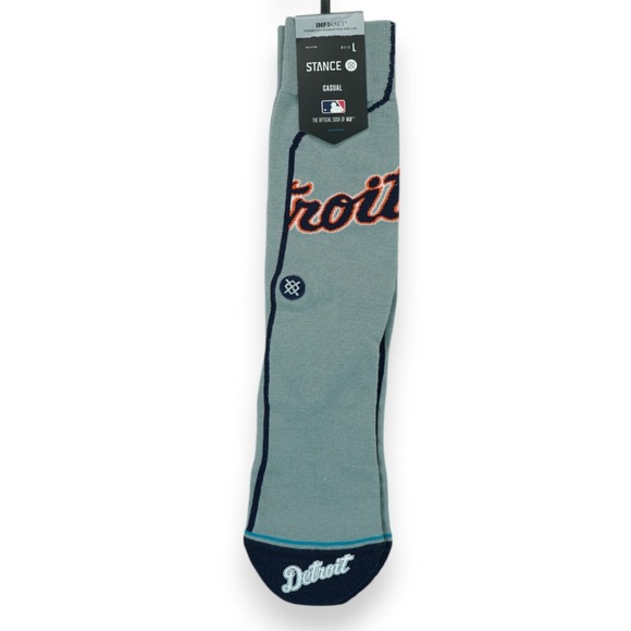 Stance Other - NWT Stance x MLB Detroit Tigers Socks 'Tigers Road Jersey 2' | Crew Large